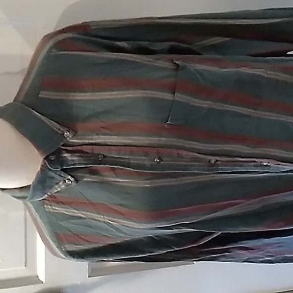 Lee vintage 1990's y2k made in USA 🇺🇸 button down casual XL shirt - Picture 2 of 3